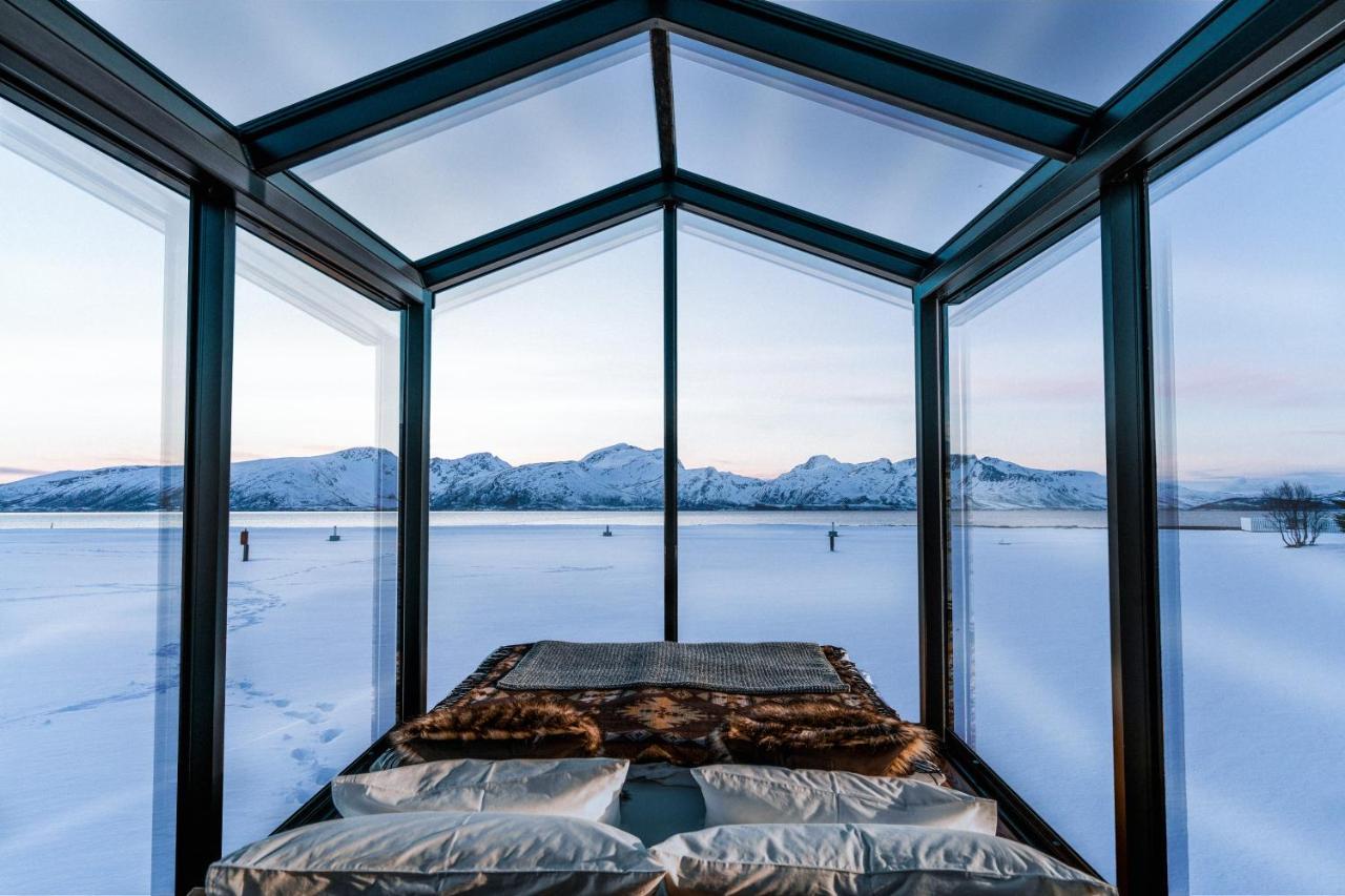 Aera - Glass Cabins Tromsø Esterno foto