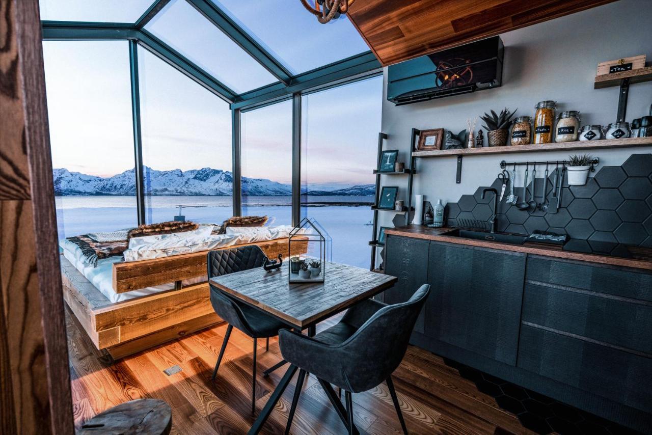 Aera - Glass Cabins Tromsø Esterno foto