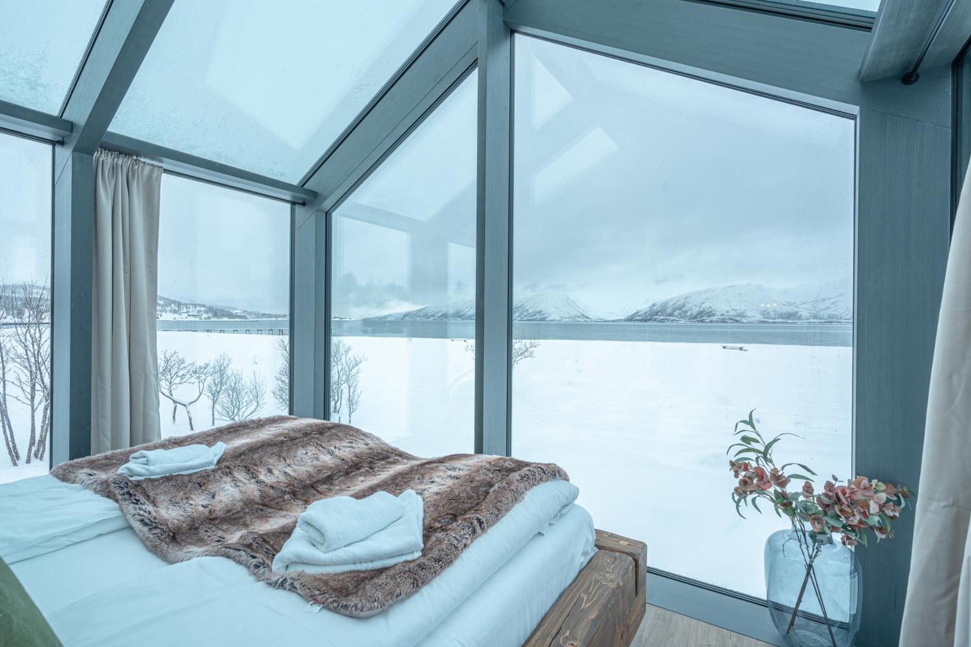 Aera - Glass Cabins Tromsø Esterno foto